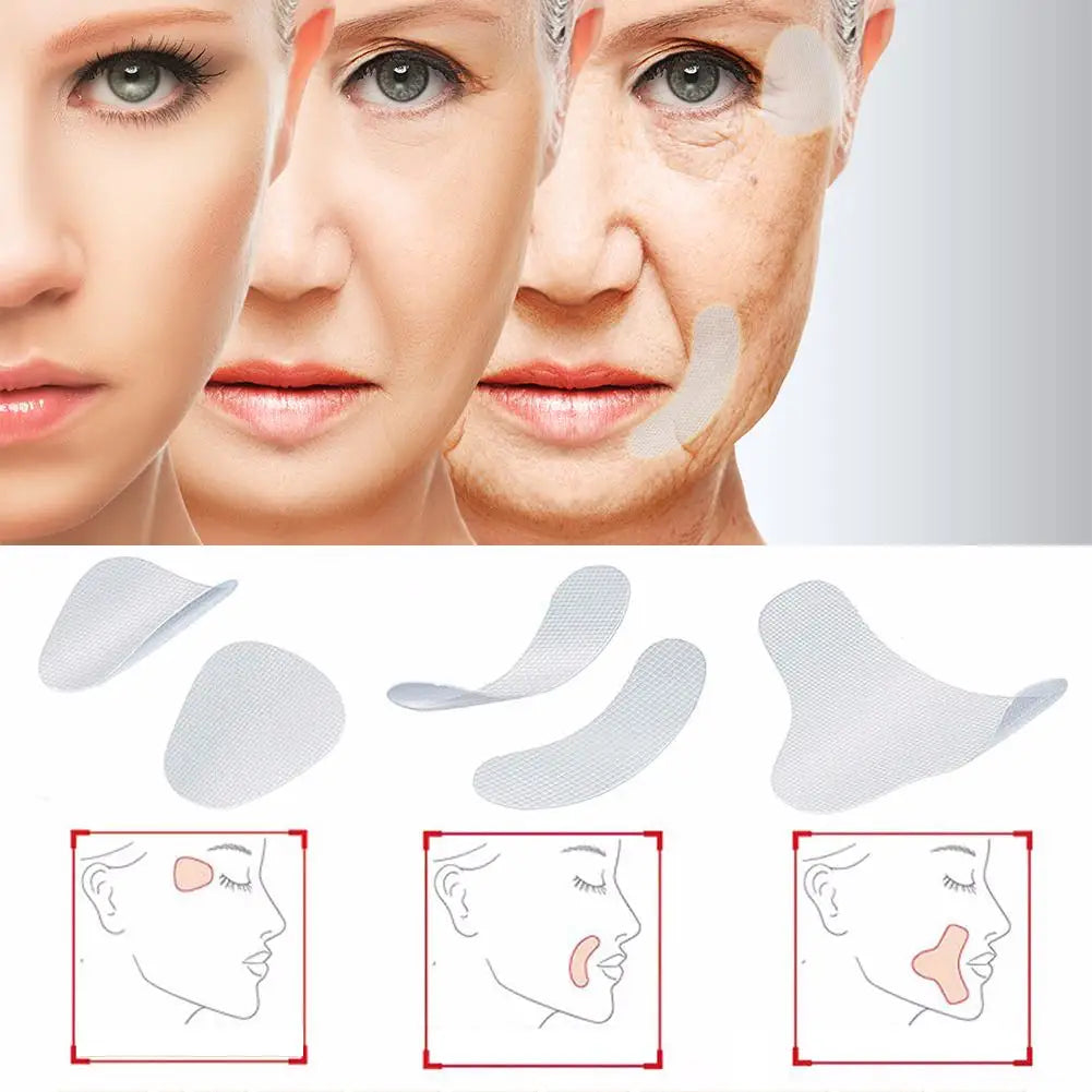 Anti-Wrinkle Face Stickers Set