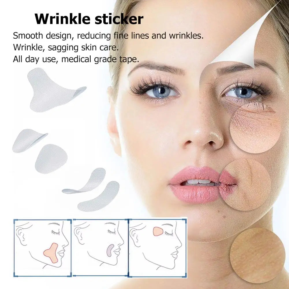 Anti-Wrinkle Face Stickers Set