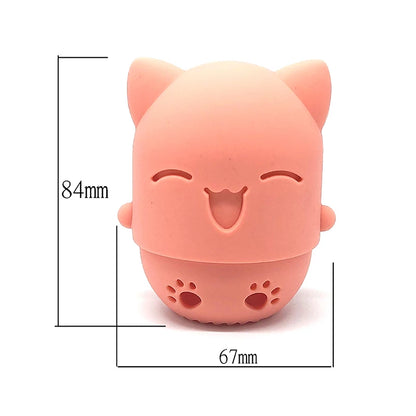 Portable Silicone Makeup Sponge Holder