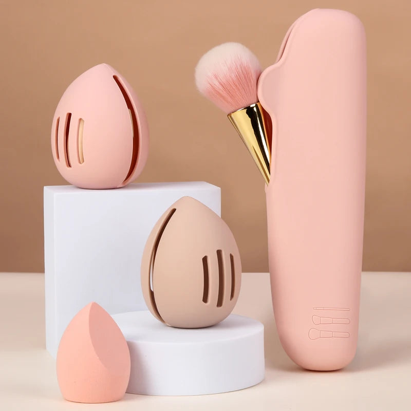 Silicone Makeup Sponge Holder Case