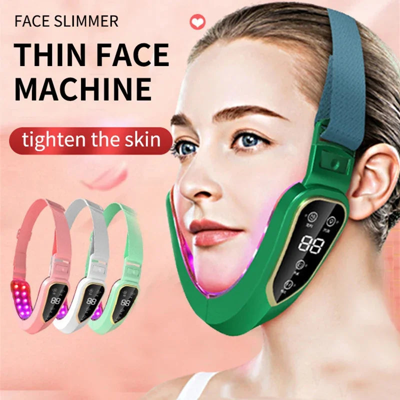 Led Vibration Facial Slimming Device