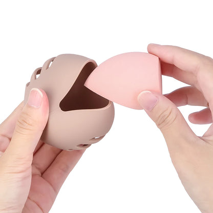 Silicone Makeup Sponge Holder Case