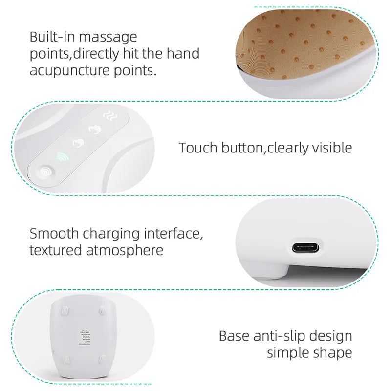 Wireless Heat Hand Massager Beauty