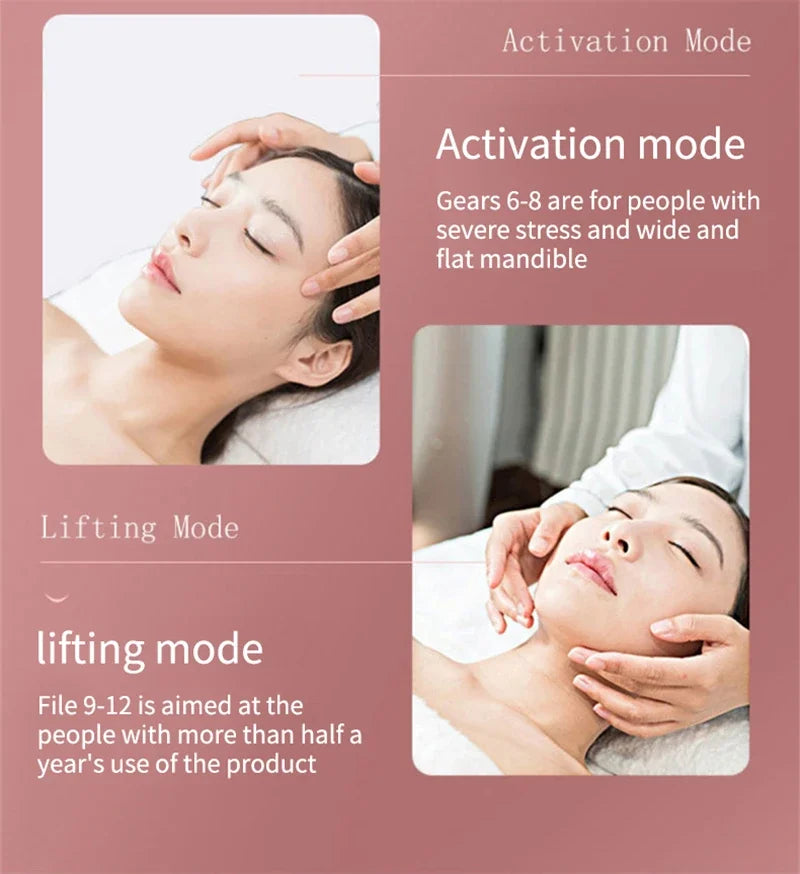 Led Vibration Facial Slimming Device