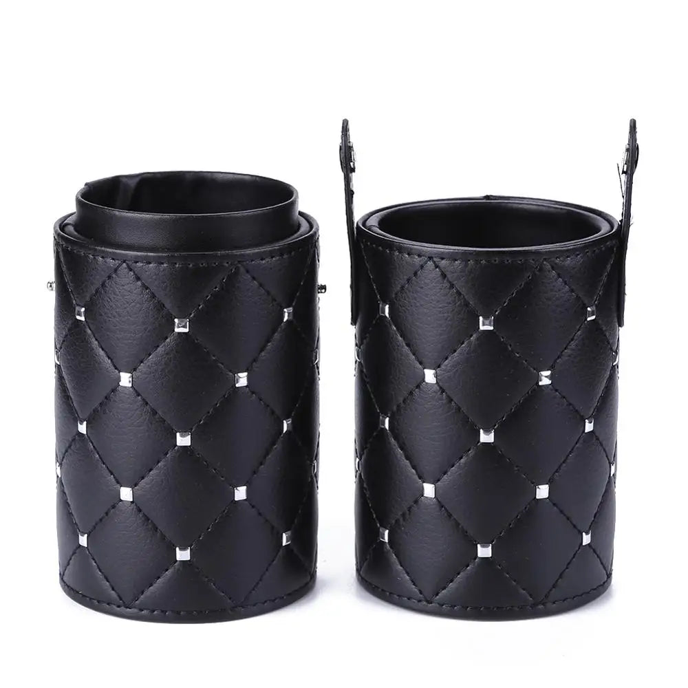 PU Leather Makeup Storage Holder